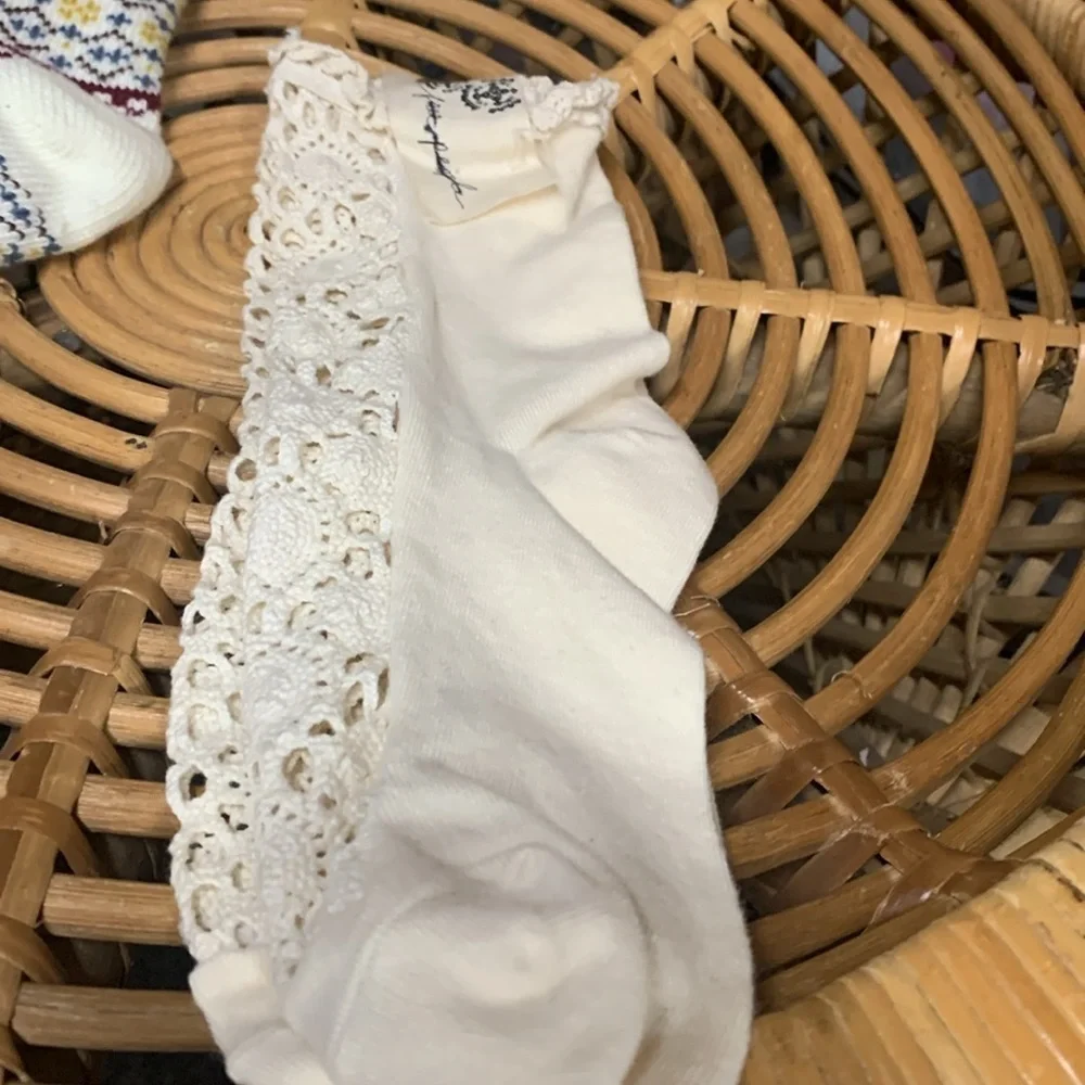 Free peoples rubies crochet socks new wtag